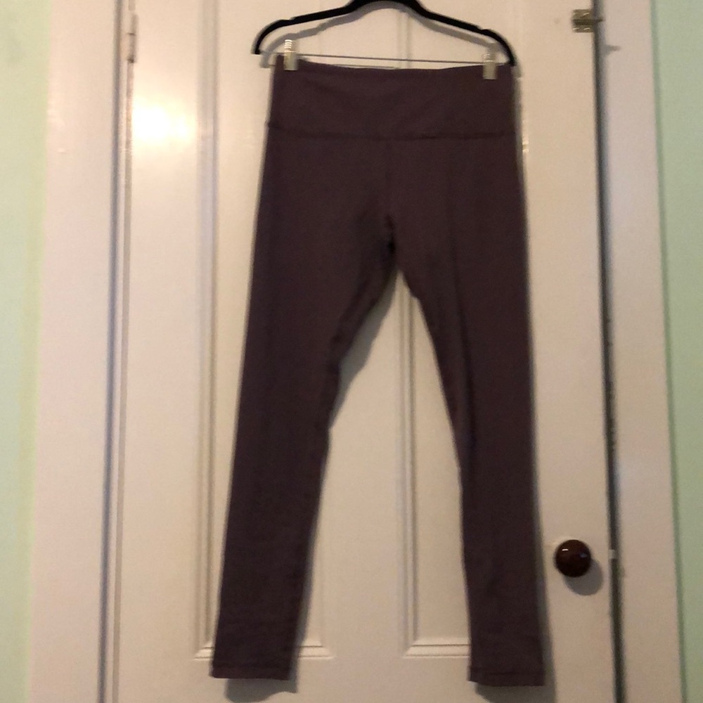 Purple leggings